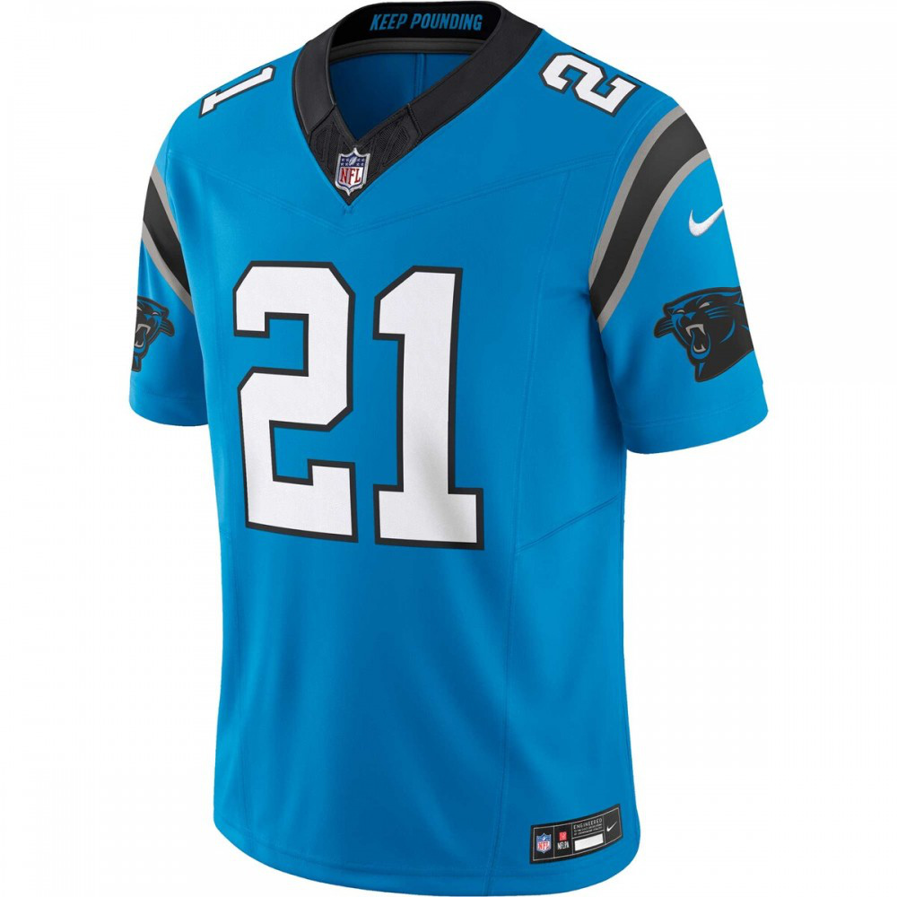 Jeremy Chinn Carolina Panthers Nike Vapor F.U.S.E. Limited Jersey - Blue-GridironStore